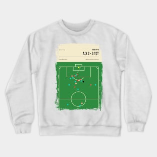 Tottenham Lucas Moura Late Goal Book Cover Poster Crewneck Sweatshirt